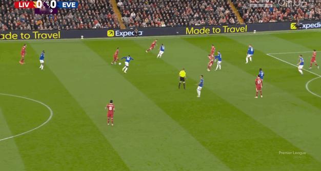 英超第30轮 利物浦1:0埃弗顿迪奥戈·若塔打入制胜进球 ​​​