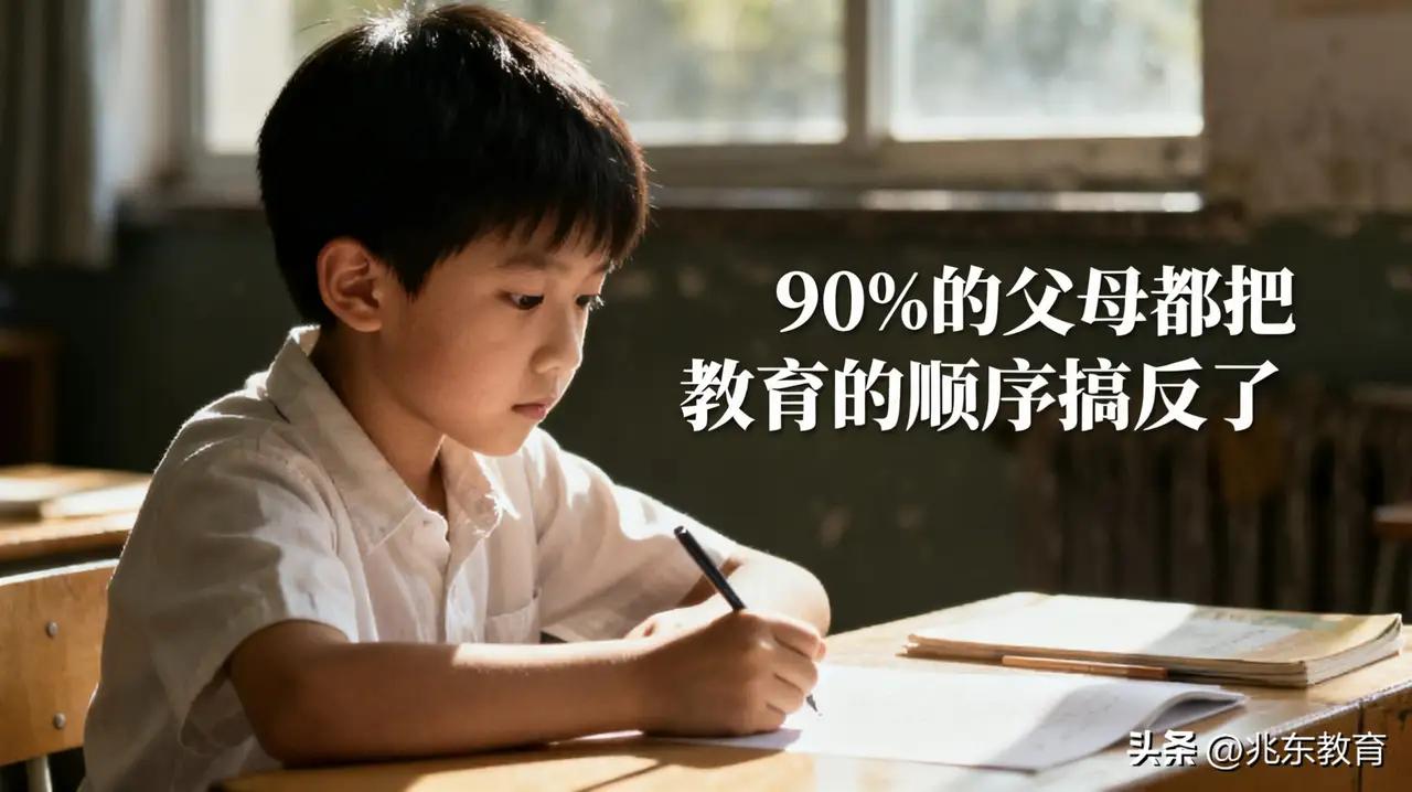教育从不是一场“先达标再给予”的交易，而是“先给予再收获”的滋养。父母把顺序调对