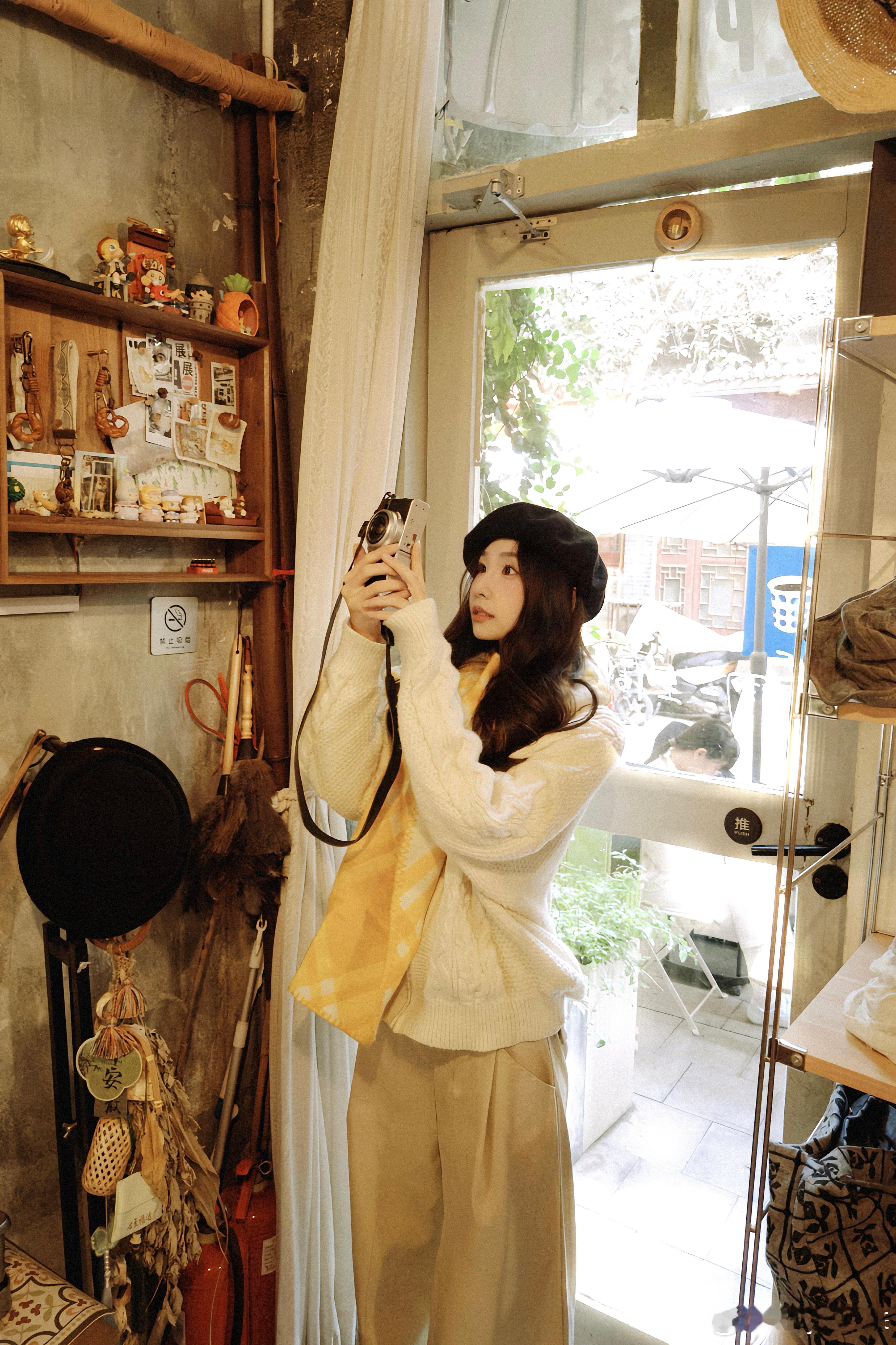 冷空气夹杂着幸福向我涌来:-)🍂 ​​​