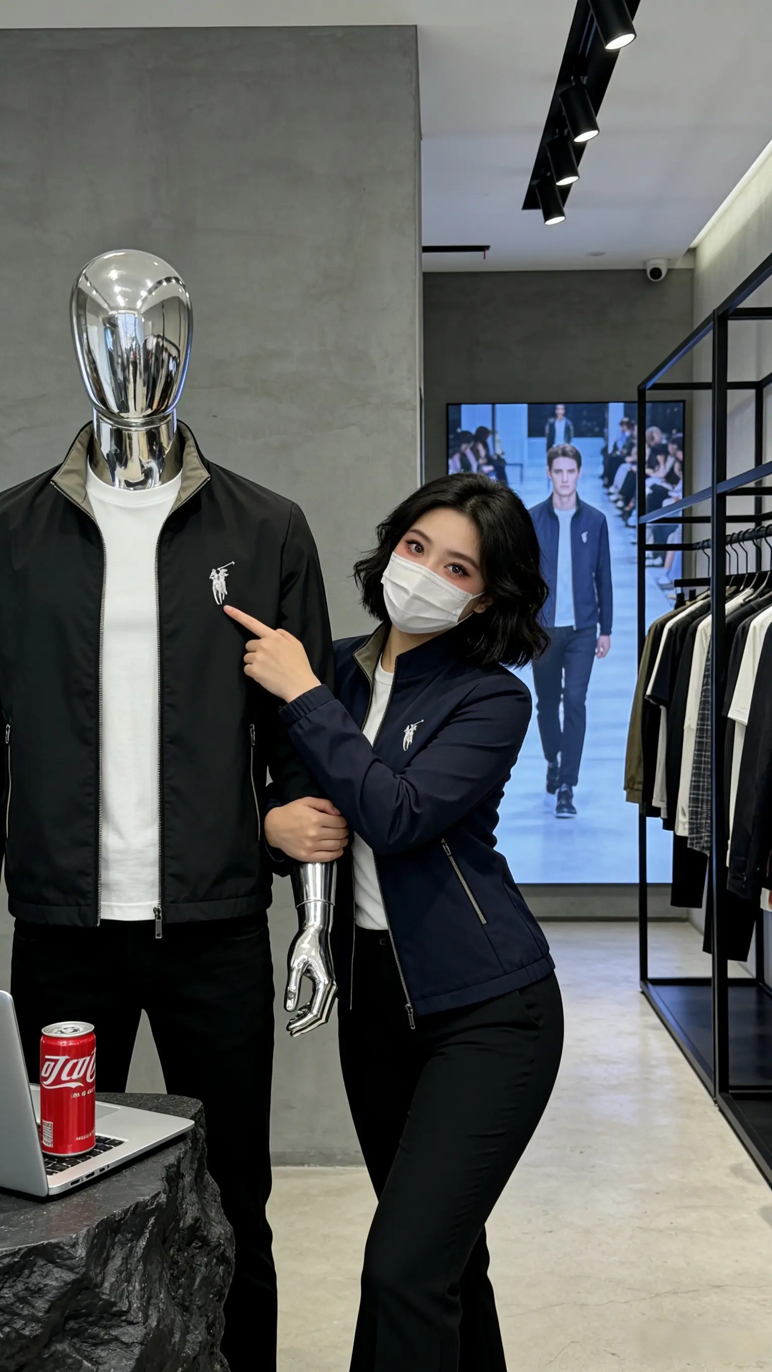 速派保罗三防刺绣男士立领拉链口袋休闲百搭夹克春秋款外套