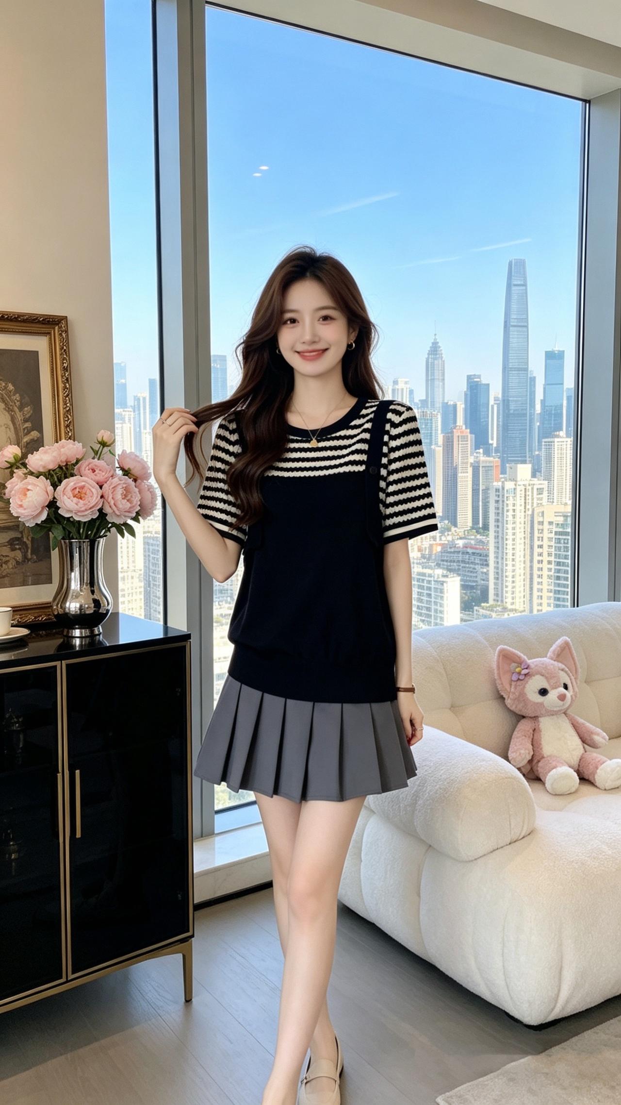 显瘦上衣 洋气减龄 谁穿谁好看 面料柔软舒适