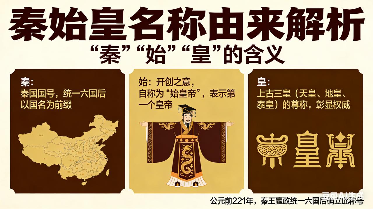 嬴政称始皇帝，后世叫秦始皇