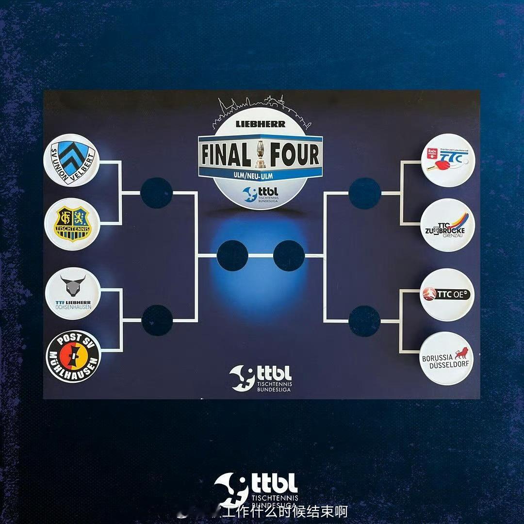 乒颜一[超话] 📢乒乓球德国杯8强对阵 📍【乒乓球德国杯】8强对阵🏓樊振东