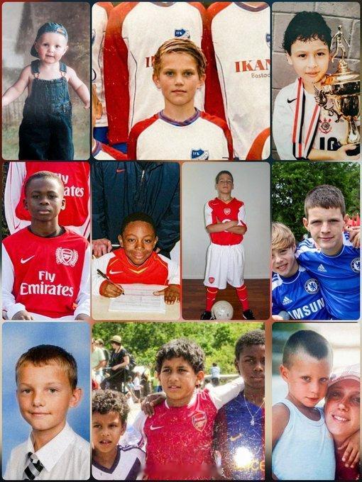 你能认出其中几位球员？ 英超联赛 阿森纳著名教授