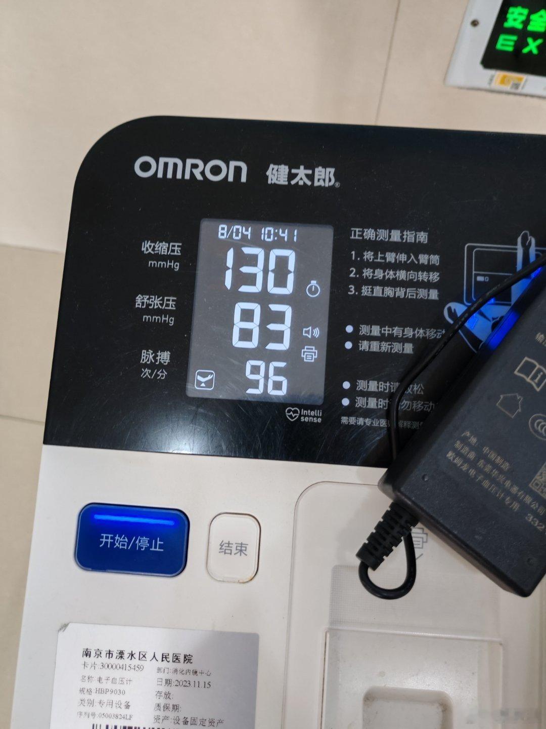 好消息是血压正常了，坏消息是要住院做手术了[泪] ​​​