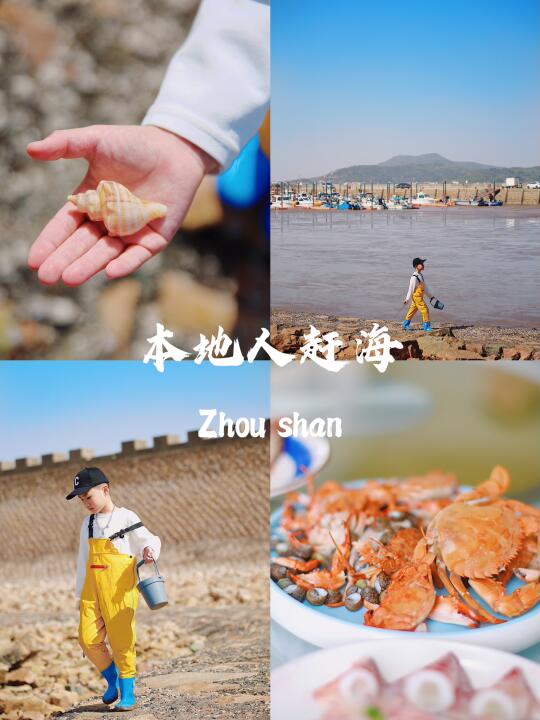 舟山旅行 | 朱家尖秘密赶海基地