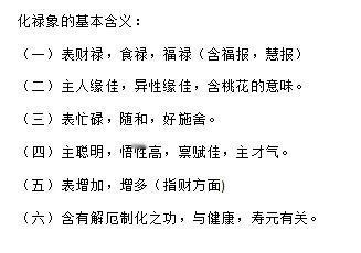 
先天之禄在各宫的意思：

对于宫象的解说，在开始学习的时候，代表的内容有很多，