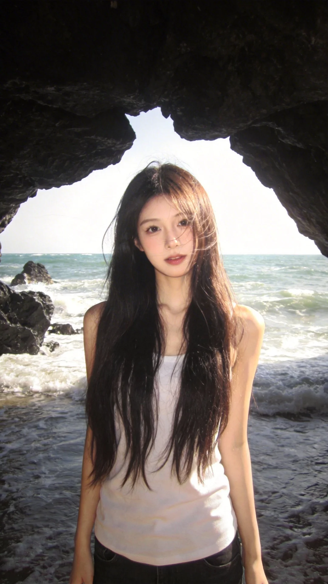 写实摄影风格（非商业修图），CCD拍摄质感，大师作品级氛围，保留轻微噪...