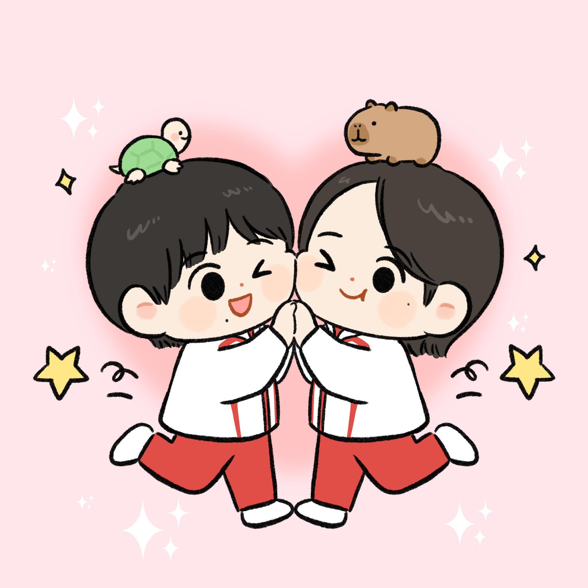 两个妹妹都很棒！ 全妹和芋汐妹妹友谊地久天长！～ 挑战本身就是不断的突...