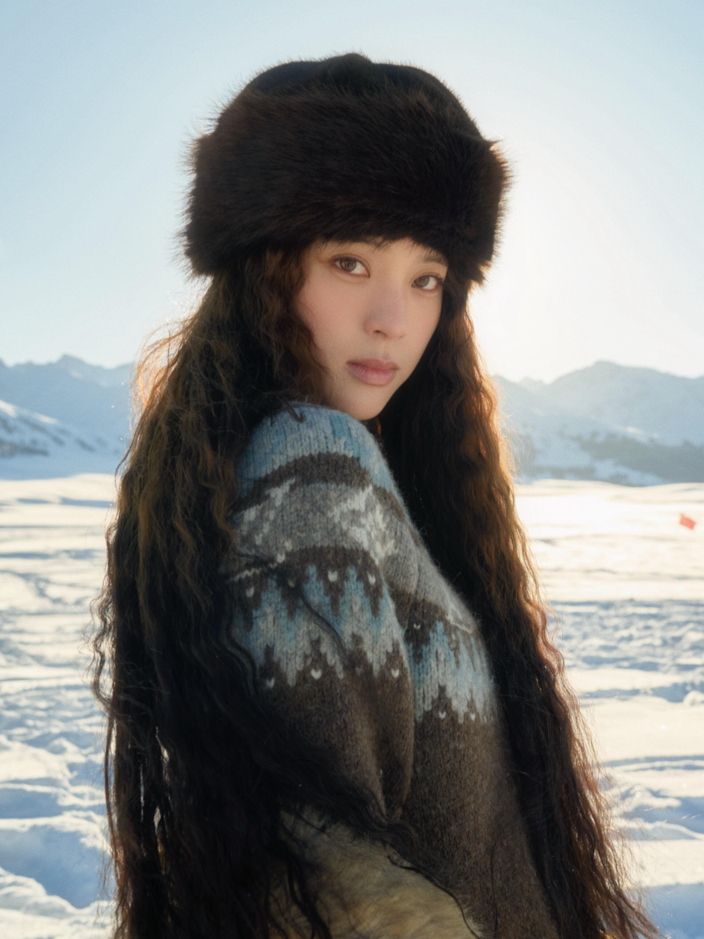 欧阳娜娜在新疆❄️ 