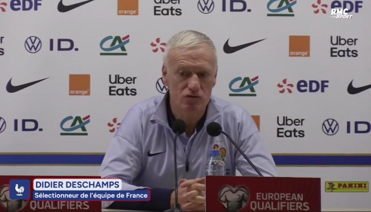 德尚：姆巴佩脚踝仍有炎症已将他还给皇马，谢尔基还有改进的空间