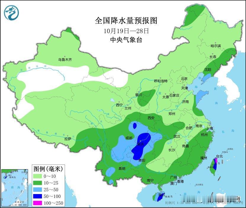 根据中央气象台预报，未来十天我国中东部地区雨水逐渐减弱，全国大部气温将偏低。
