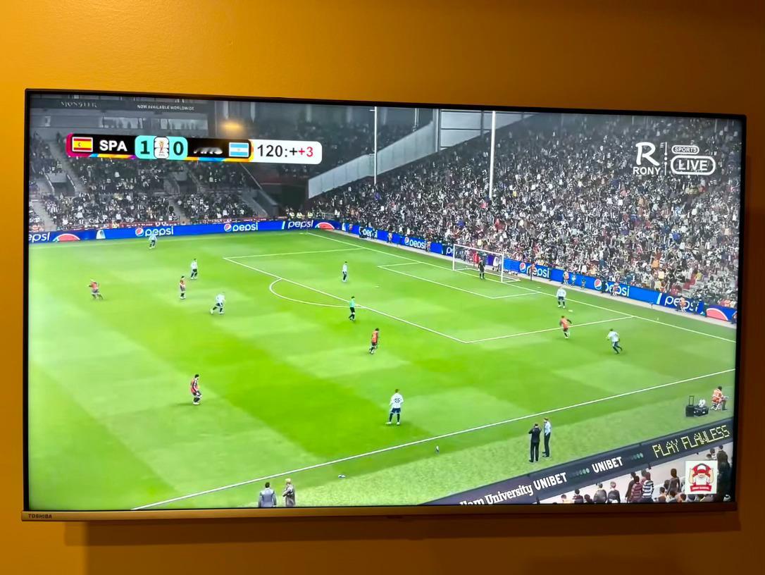 随着恩佐红牌罚下，西班牙：阿根廷目前1:0 。时间接近尾声，感觉阿根廷凶多吉少。