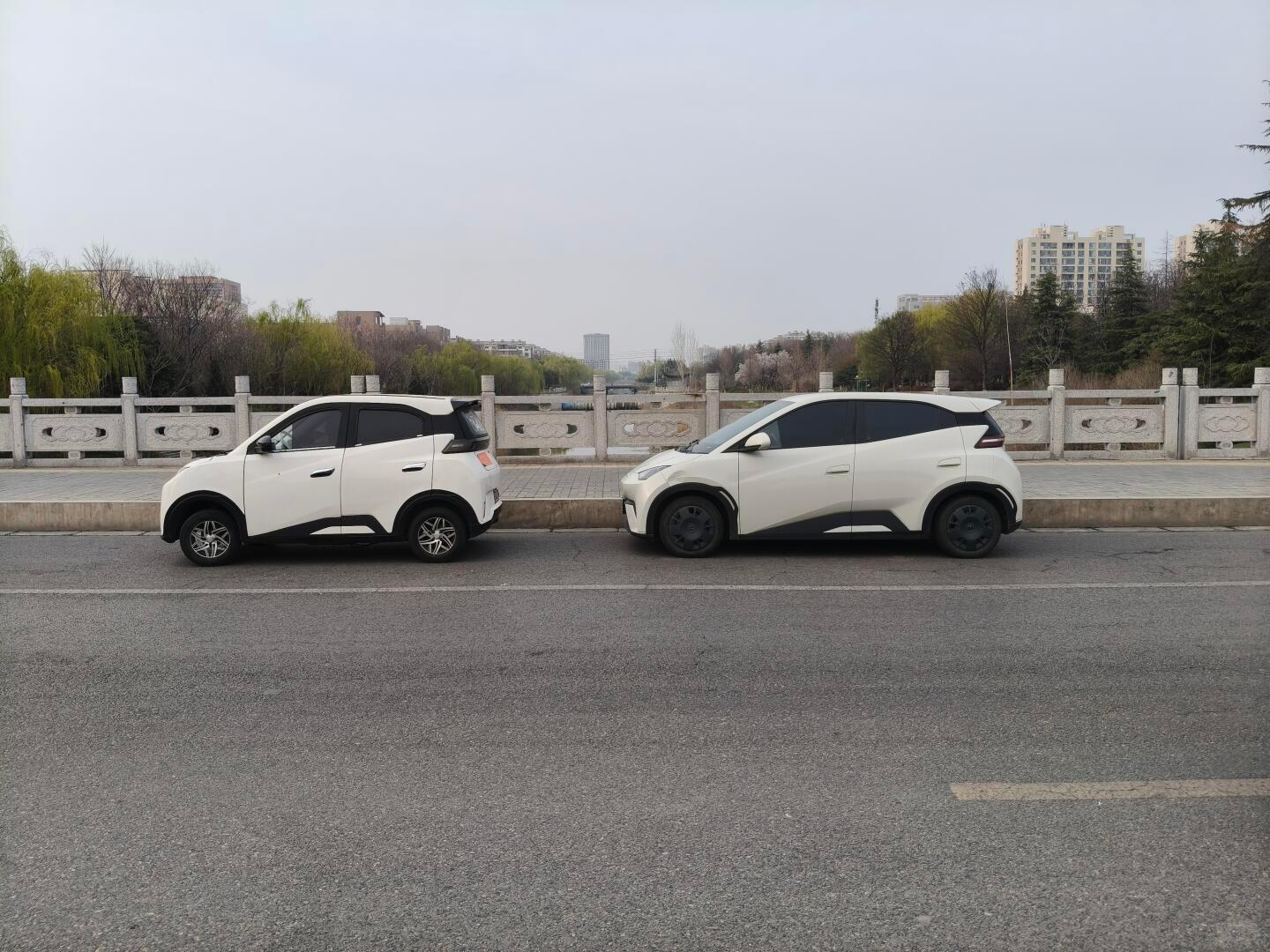 比亚迪有多火，看看这辆mini 版海鸥，除了个头小一圈，其它一模一样，老头乐的生