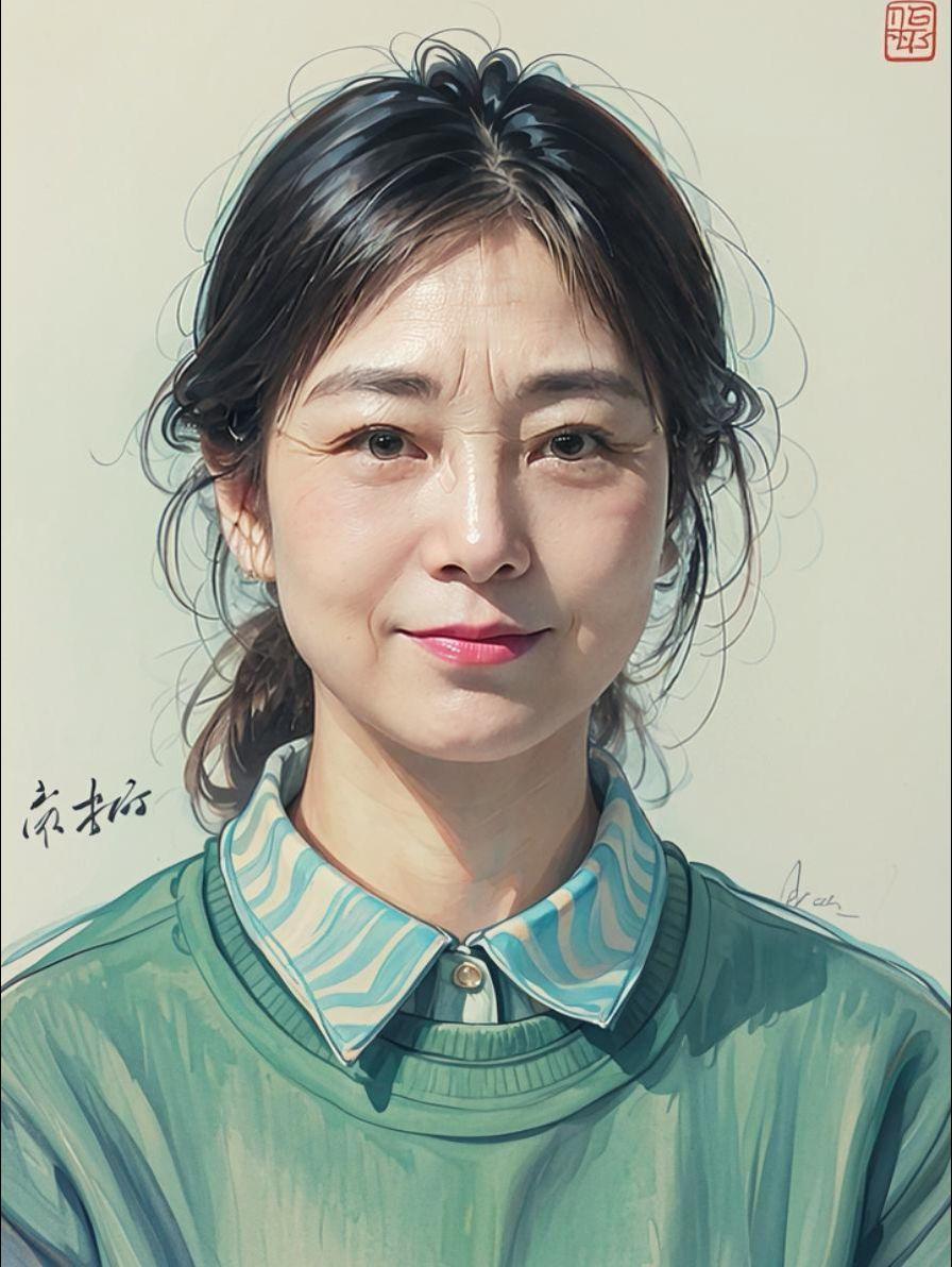 AI灵动速写 岁月催人老人生如过客 曾经以为老去是很遥远的事 愿你成为自己的太阳