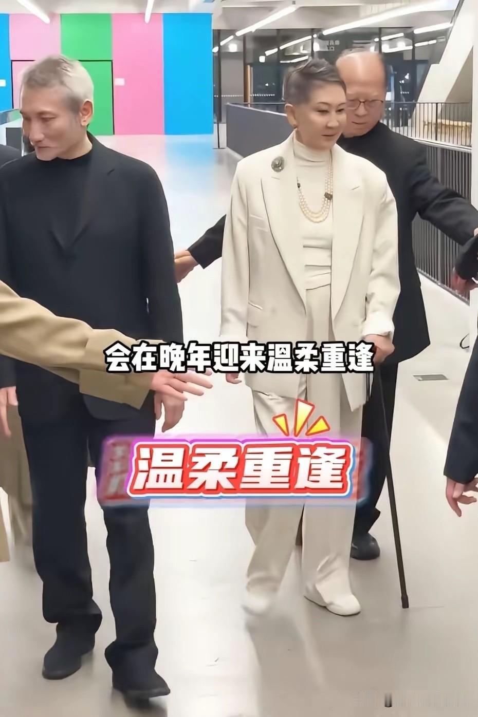 施南生离世了，听到这个消息，我一个男人都觉得很唏嘘!

徐克出来接受采访，几次哽