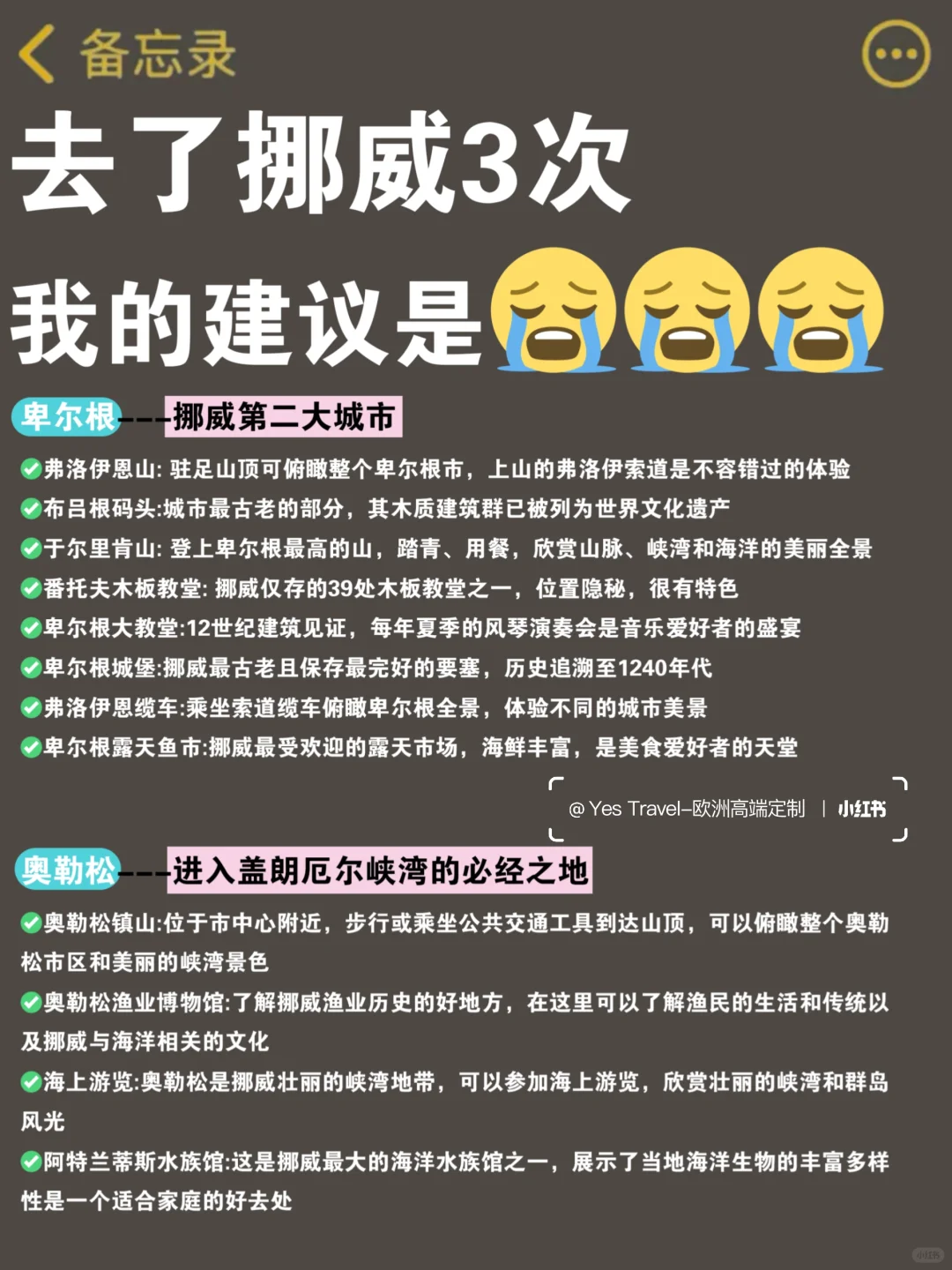 是谁还不知道挪威极光攻略的，快看过来😱