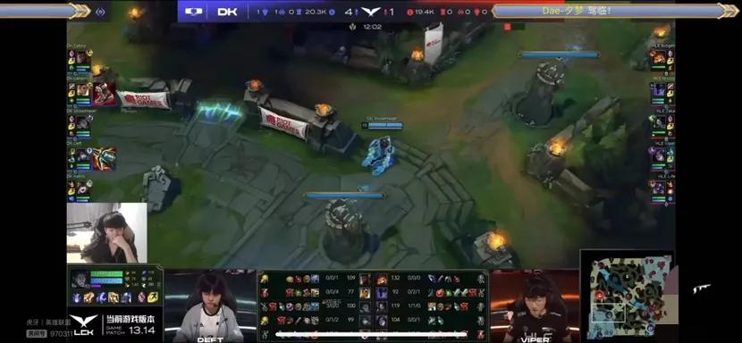 Dk有点睡醒了啊，这么看有机会的
感觉dk今天有机会，hle打野是新人，经常迷路