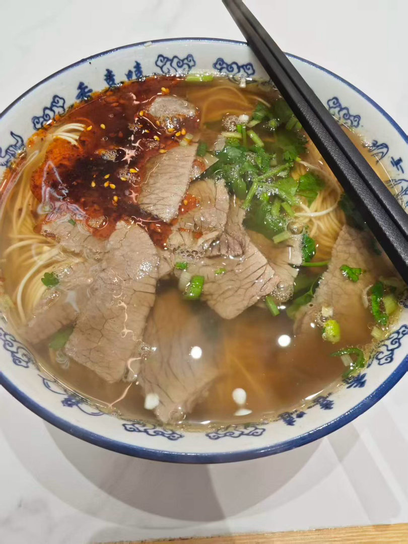 好久不吃兰州拉面了 