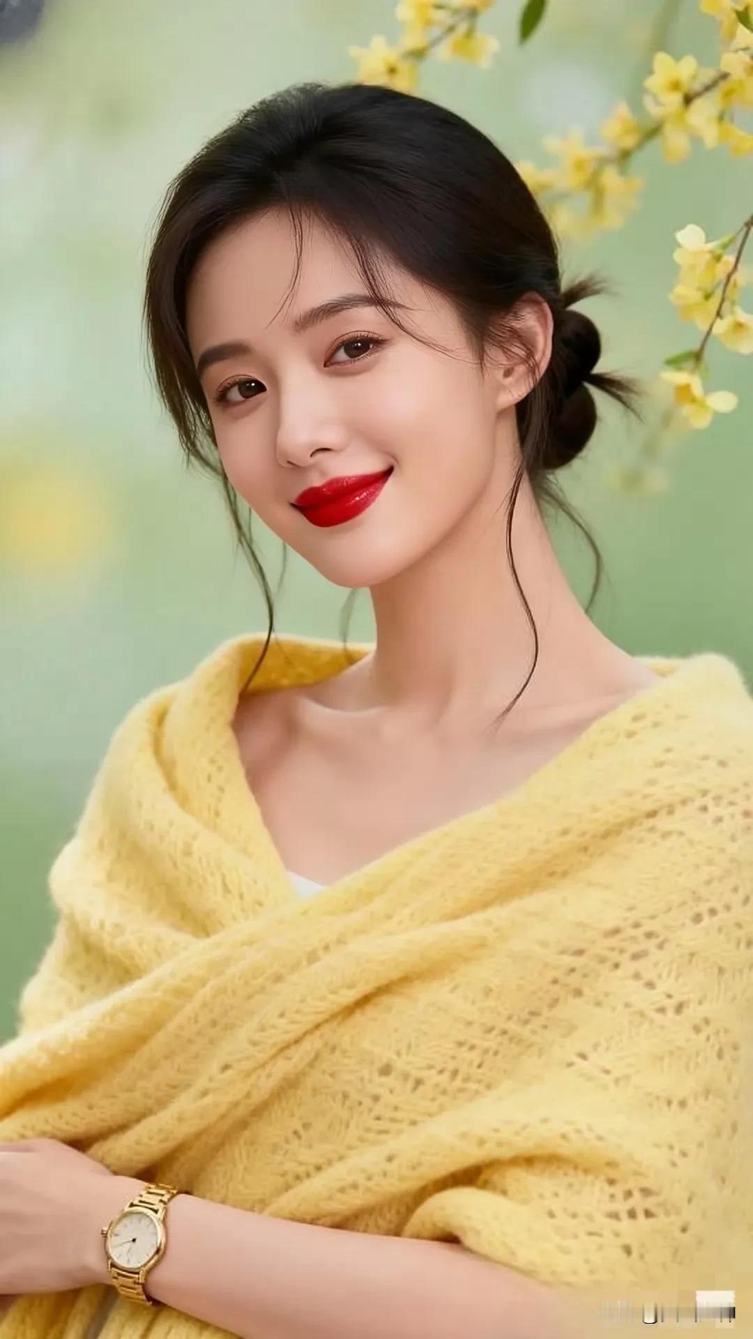 河畔江南的十六七岁少女，眉眼明媚似春水，性子柔如春风又细腻体贴，以诗行为桥，盼遇