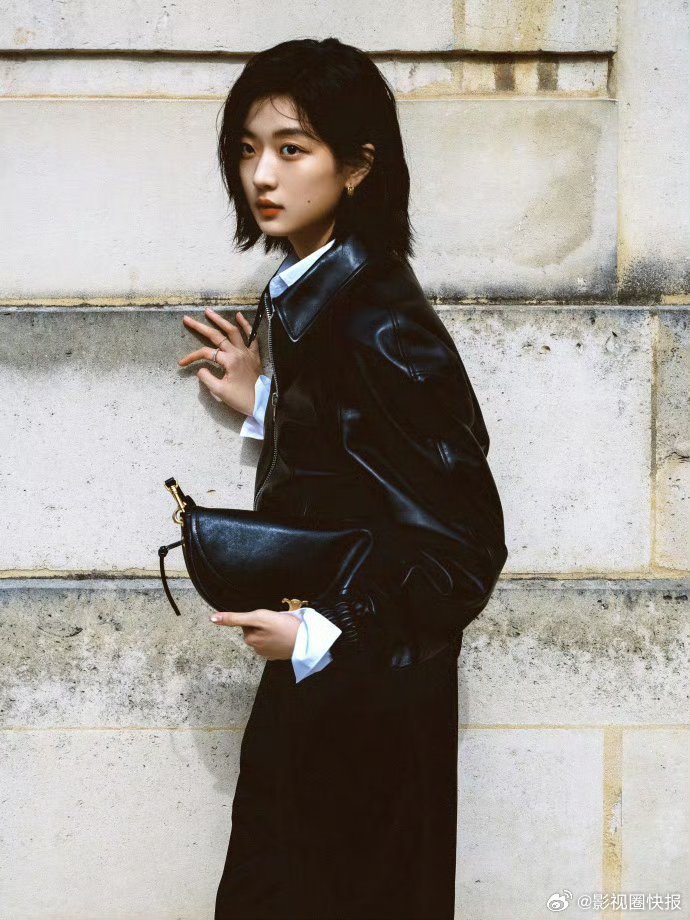 孙千短发干练老公姐孙千完全老公姐 自带故事感的眼神+干练短发，孙千又帅又有范儿，