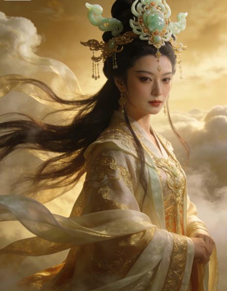 品读《山海经》489——《海内北经》西王母戴玉胜
今日读书心得
原文：
西王母梯