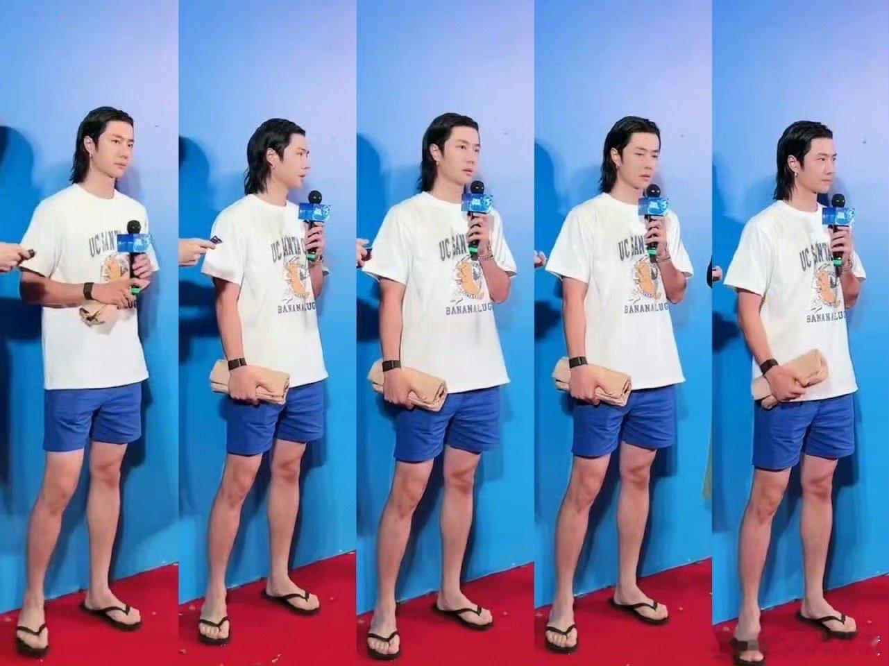 #王一博cos低俗小说文森特#但凡多看几次家族演唱会红毯，你就知道王一博这次已经