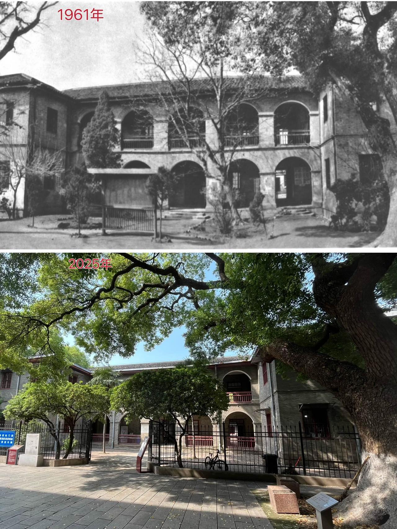 叶挺第11军指挥部旧址原为心远校舍，建于民国十四年（1925年）。民国十六年（1