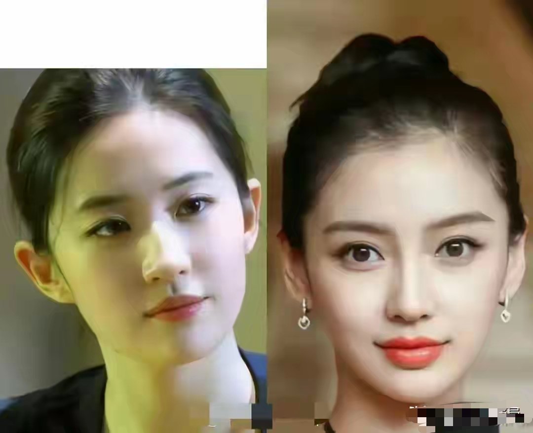 明明杨颖的眼睛更大，嘴唇更丰满，为啥大家觉得刘亦菲比杨颖更美 