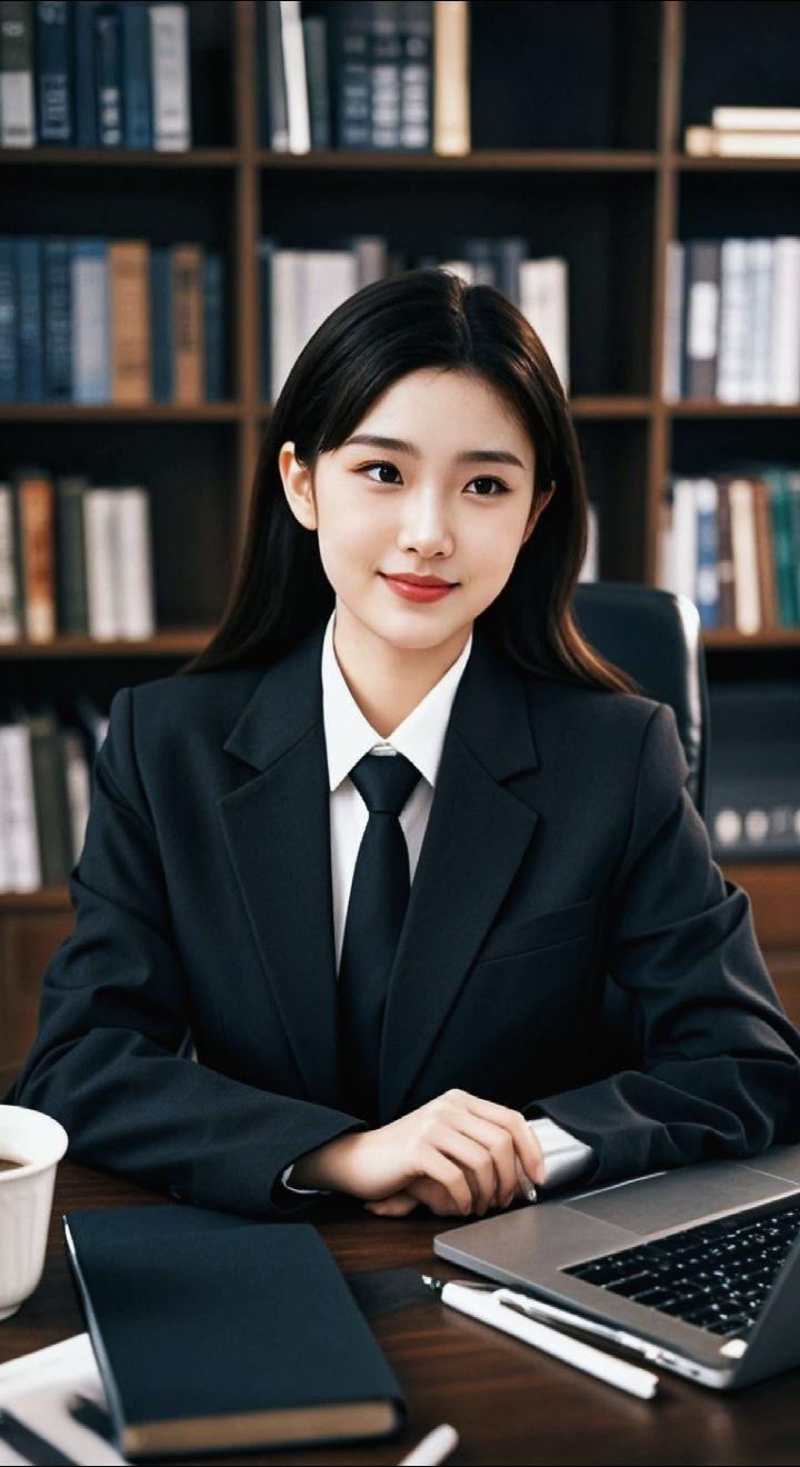 AI扩图 AI沉稳办公绅士