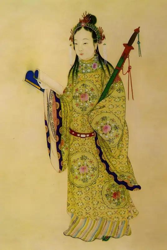 《明史》二百多卷列传，女性单独立传、不归入"列女传"的，只有一个人。
 
名字叫