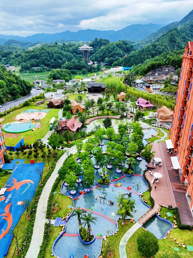 巨新‼️刚退房‼️武汉2h玩水避暑童话度假区⛱️
