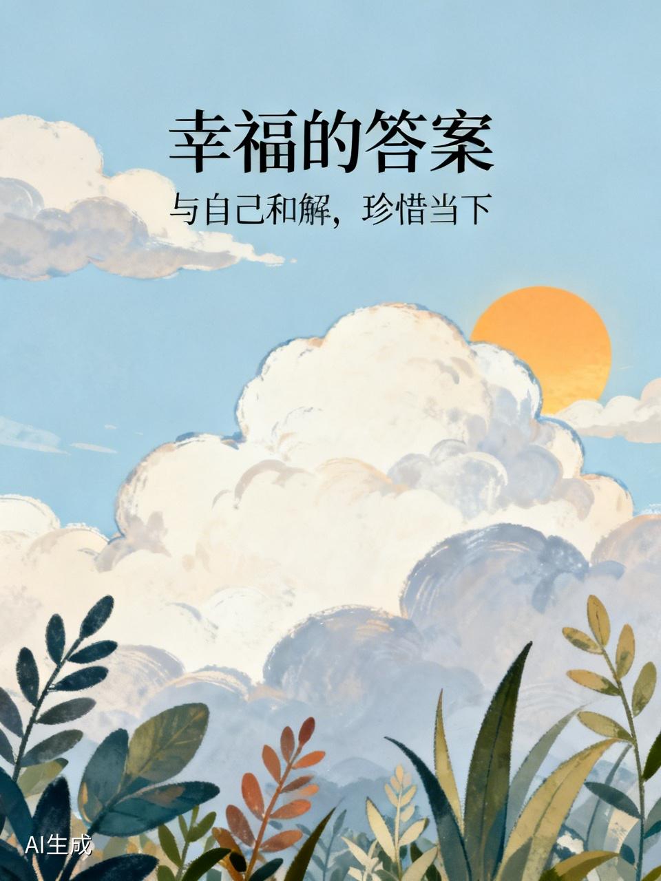 人幸福不幸福，还真不是简单的事儿。很多人觉得有钱有地位就幸福，其实不然。
幸福首