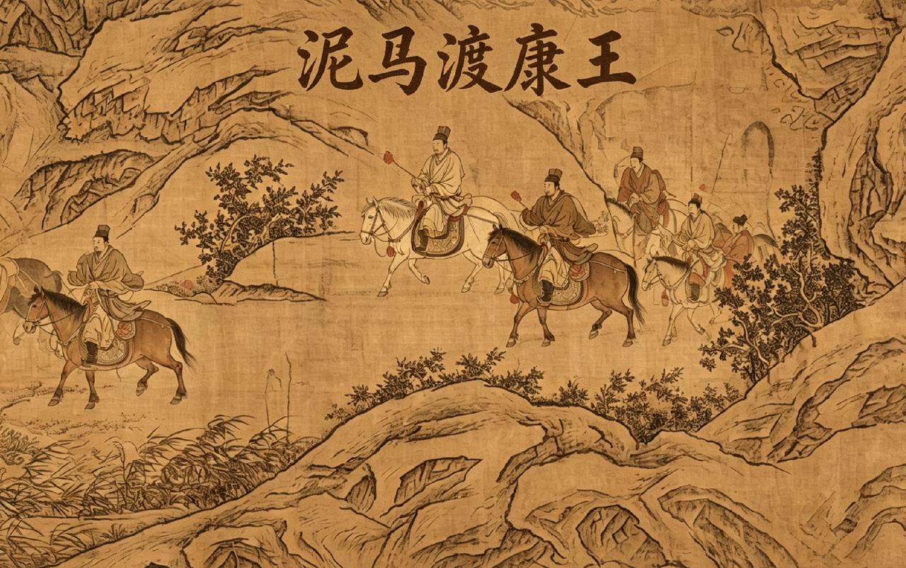 著名的“泥马渡康王（赵构）” 的民间传说，实际上，是对应两段史实结合改编。
 前