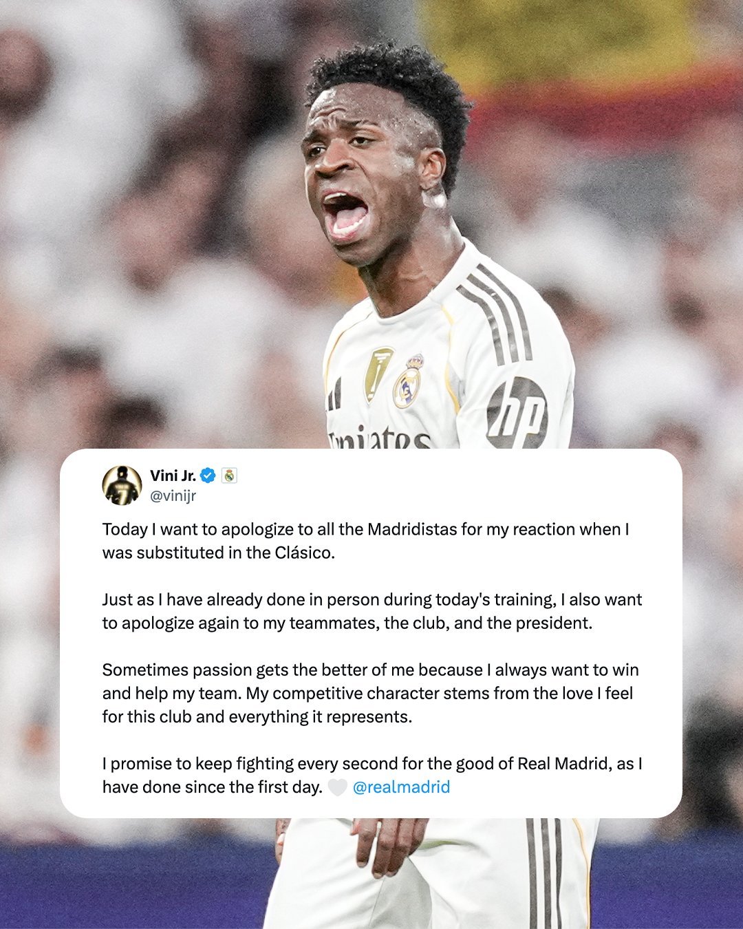 【科贝】威尼修斯昨天道歉的详情如下：• 他准时到达训练场，并在训练开始前召集所有