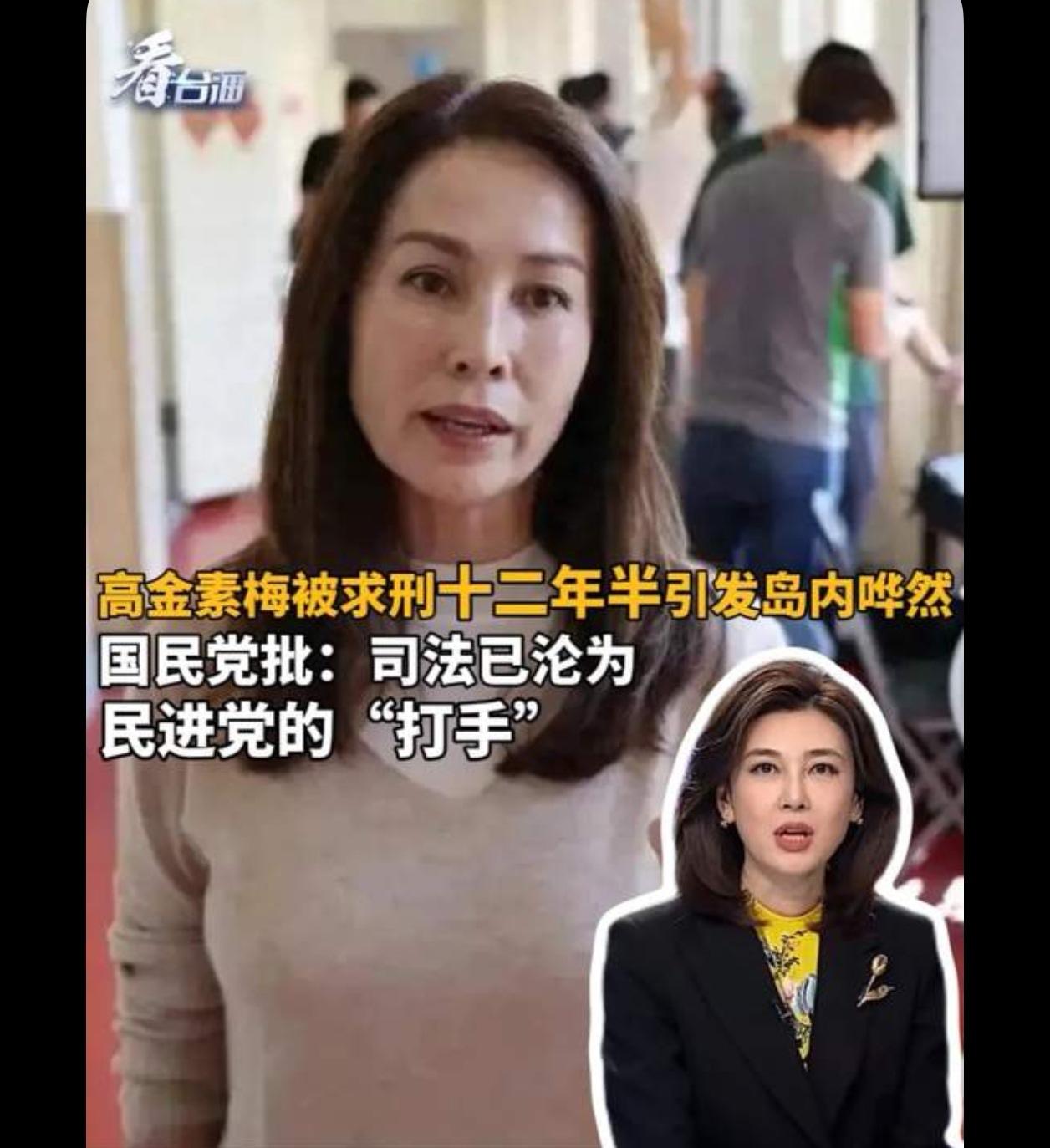 蔡正元好像说过，高金素梅很重要，好像有民心指向性，大陆如果不管会有大问题。

这