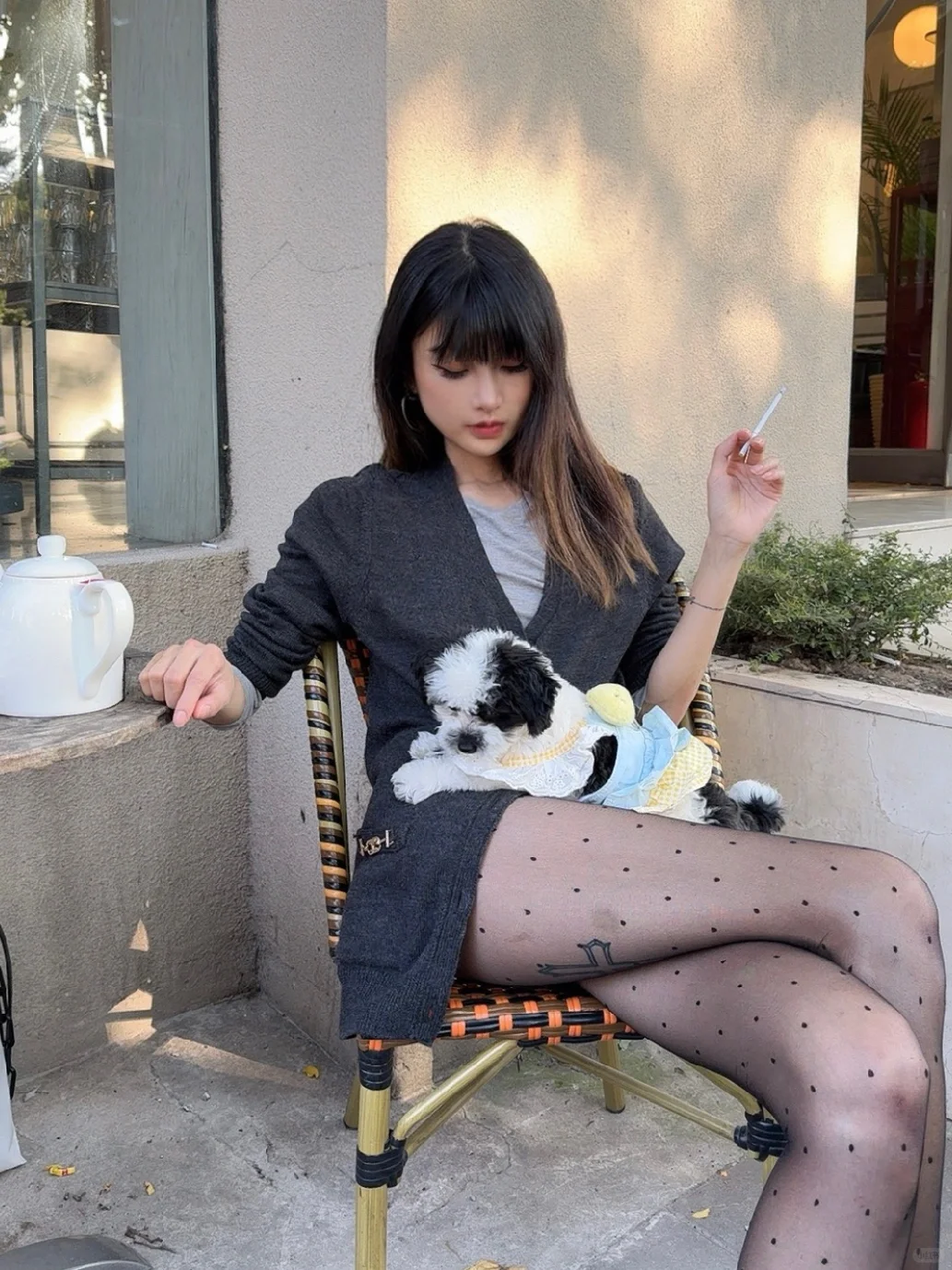 十一长假当然是chill晒太阳