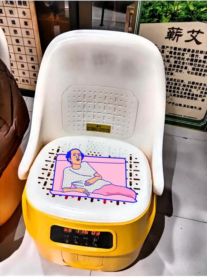 宝子们看过来！这个坐灸仪简直是怕冷星人和养生党的福音🔥 黄白配色看着就很治愈，