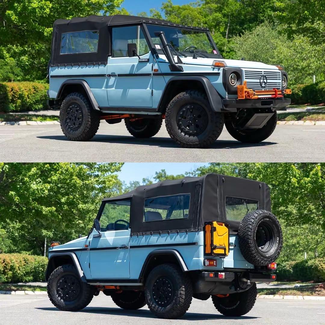 1988奔驰240GD：从丹麦军营到美国街头的柴油传奇有些越野车的魅力，并不来自