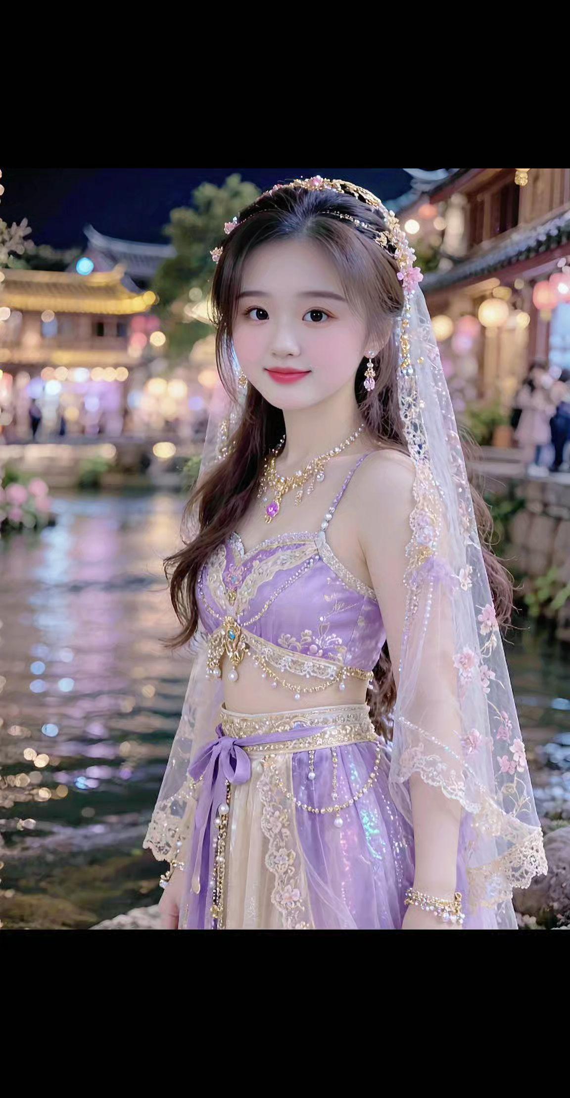 古装  夜景小姐姐