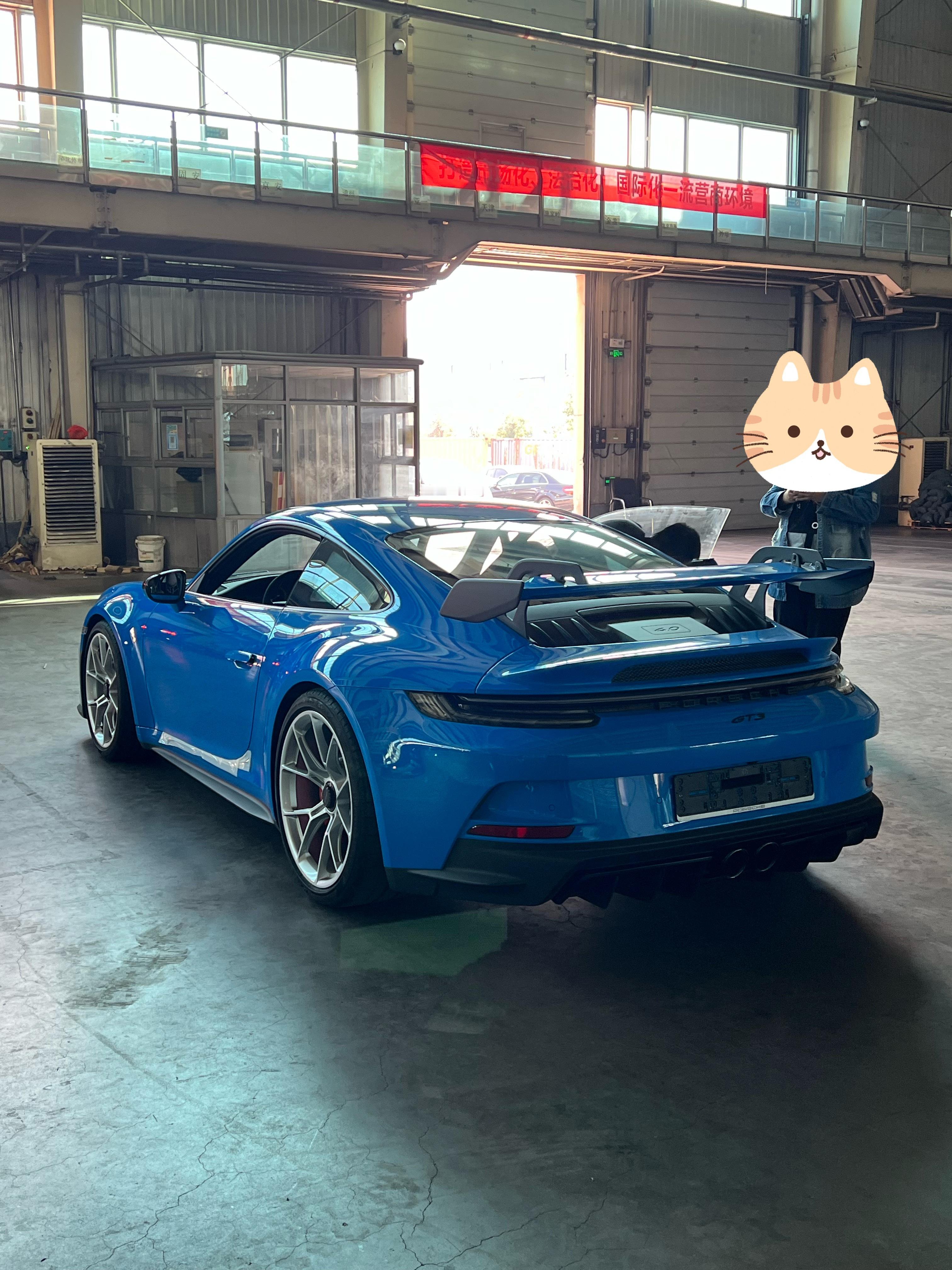 偶遇转港口的GT3 自动挡这玩意还是硬通货  ​​​