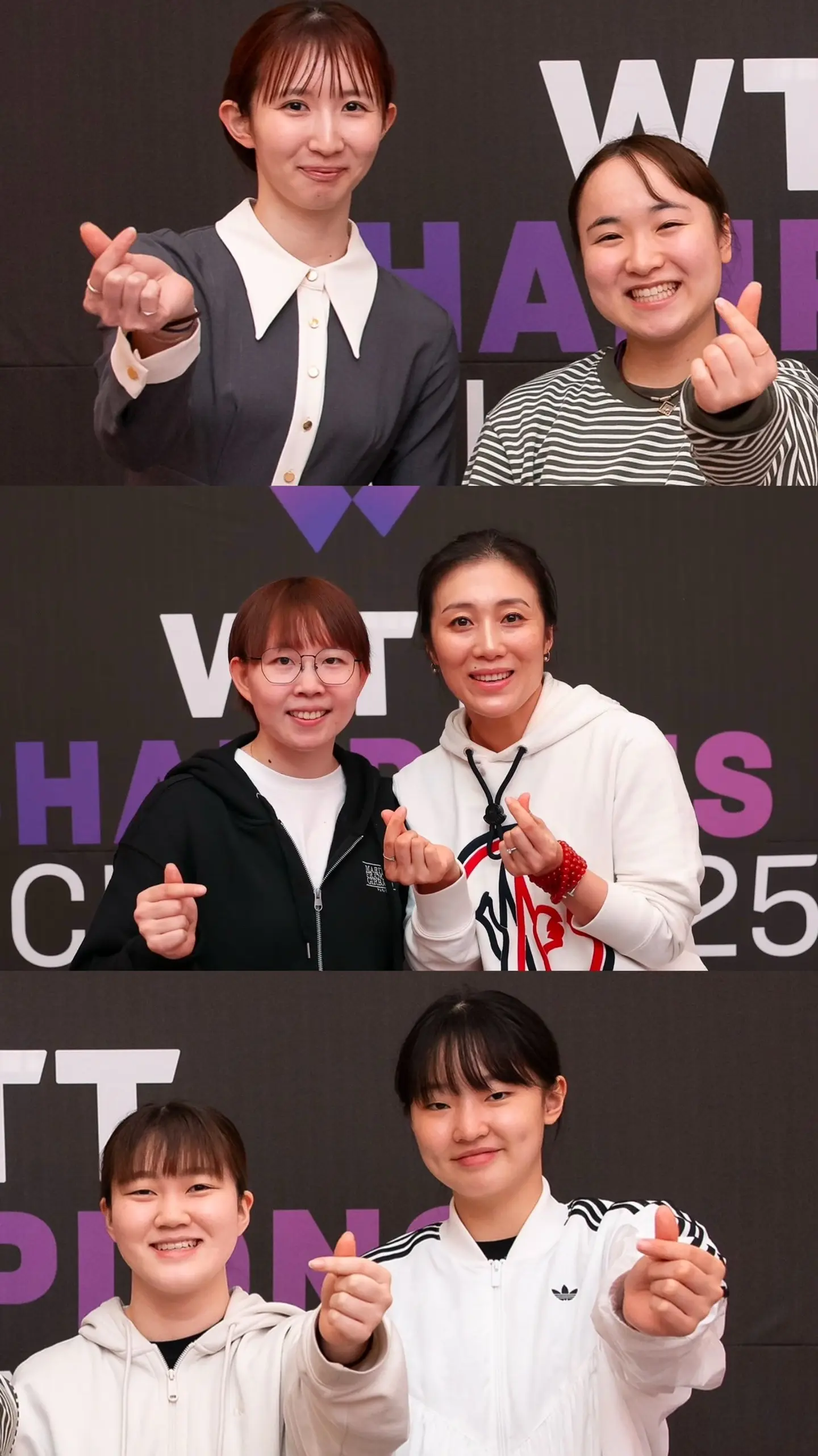 WTT仁川冠军赛欢迎晚宴合集。又是一年仁川冠军赛！究竟这个冠军花落谁家呢？