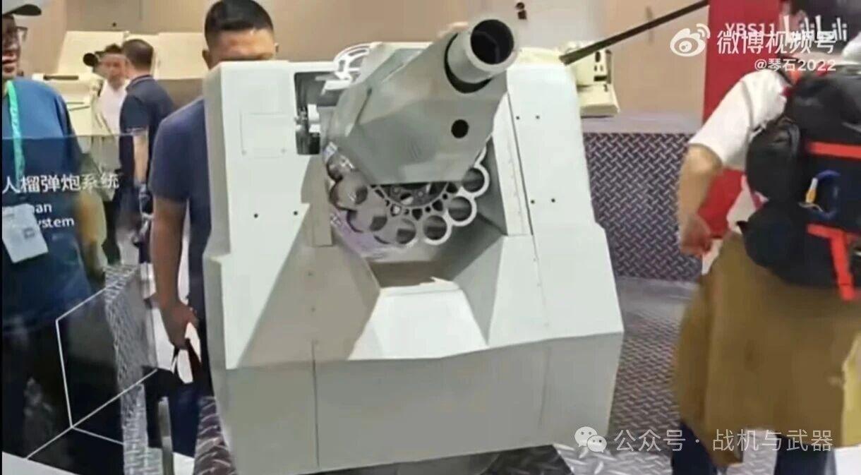 福建舰上也装备了这款反蛙人榴弹炮