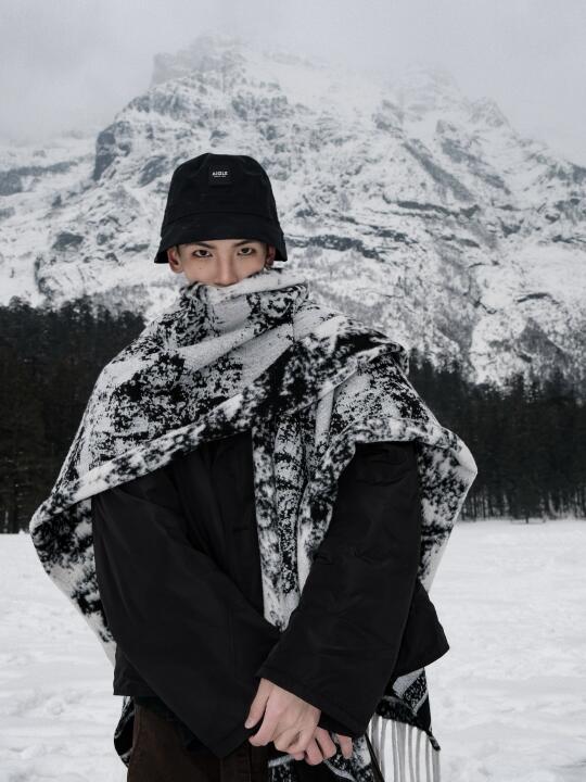 雪后的云杉坪 是人间仙境