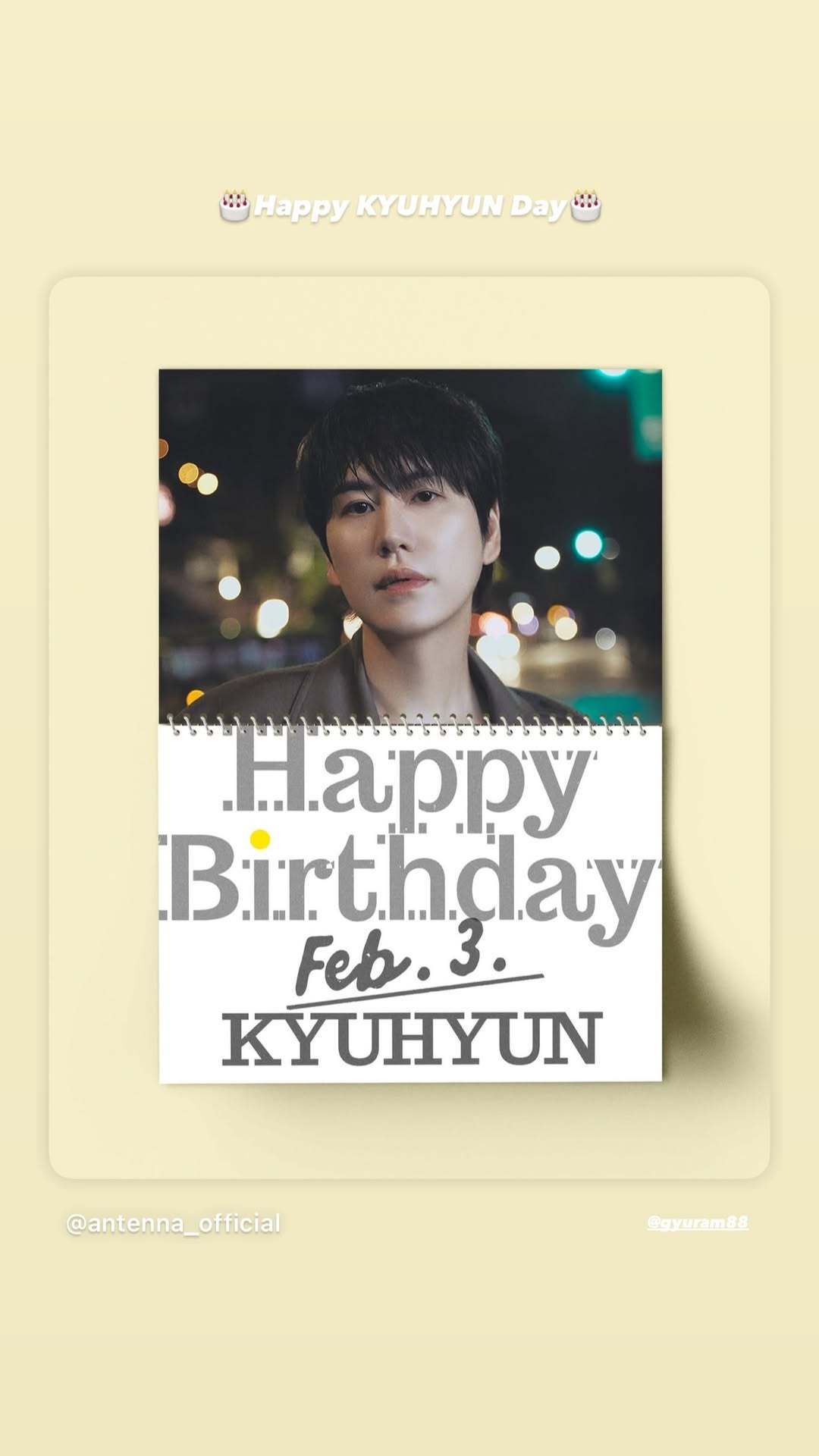 “CB百蓝_。260202 kyuhyun_official更新曺圭贤 相关： 