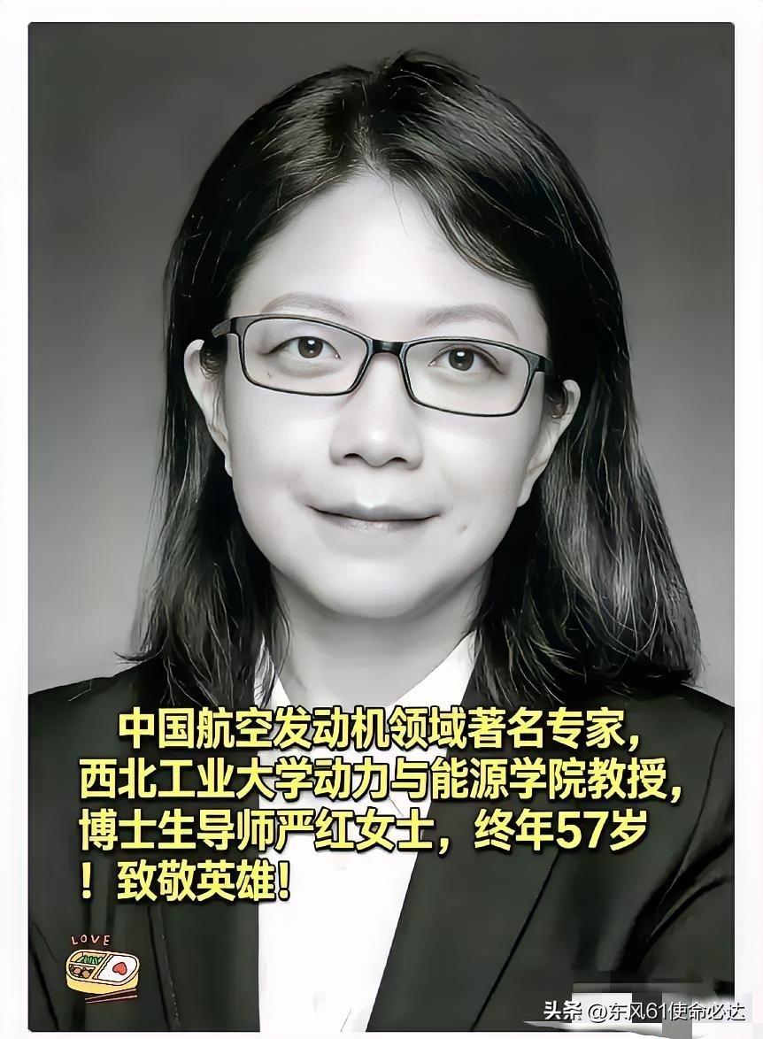 真的破防了，
3月24日。当所有人都在为张雪峰沸腾时，西工大博导严红，死磕航空发