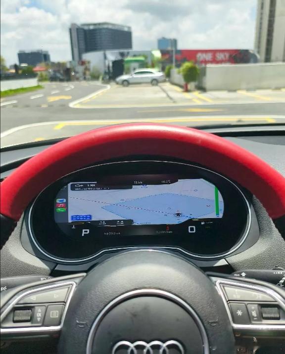 奥迪Q3改装液晶仪表盘，各位鉴赏一下！ ​​​