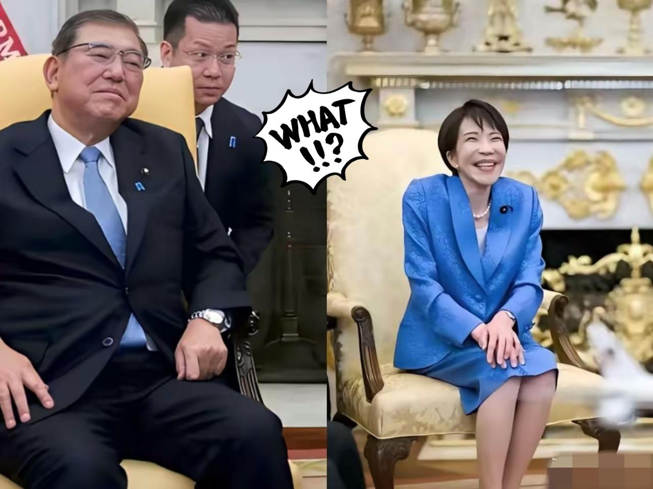 日本全网炸锅了，网友疯狂对比！ 两张照片火遍日本：石破茂见特朗普气场强硬、神态高