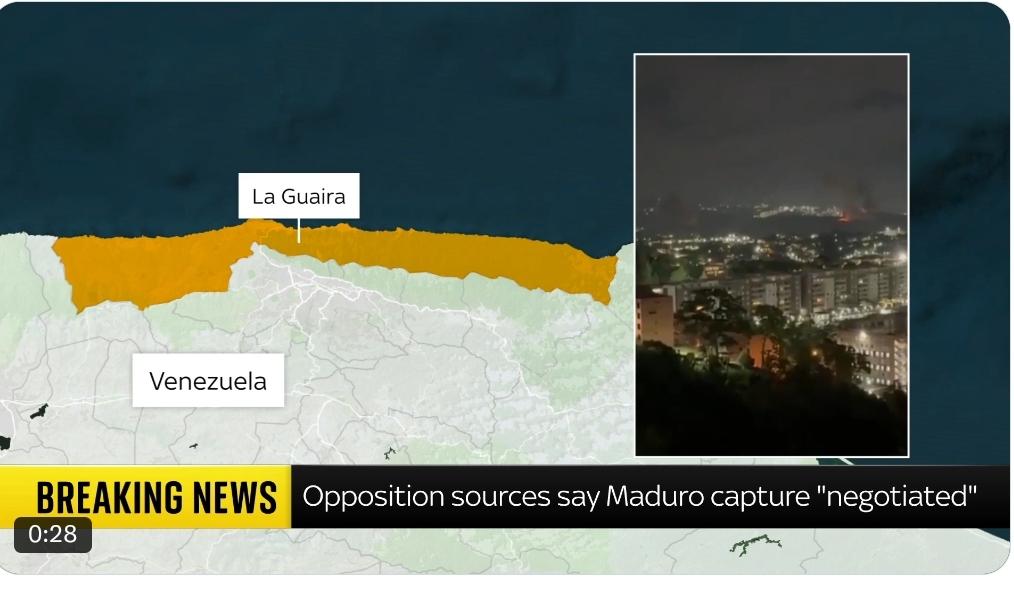 突发新闻：委内瑞拉副总统德尔西·罗德里格斯在国家电视台发布的一段音频信息中表示，