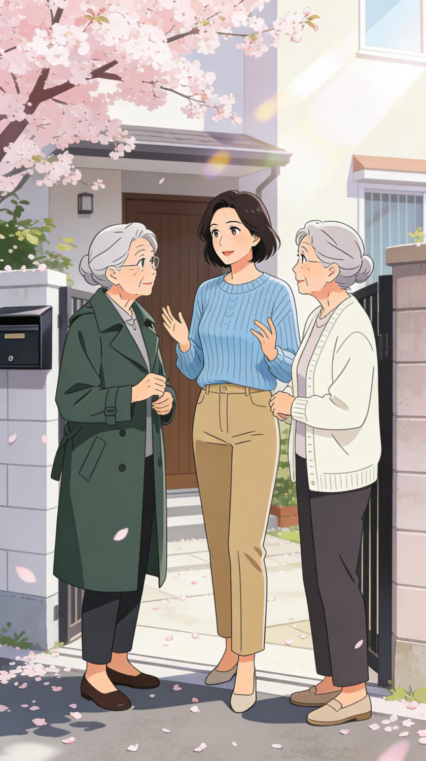 陪我妈去医院检查，刚出小区就碰上了高老师，她眼眶红红的，手里攥着皱巴巴的挂号单，